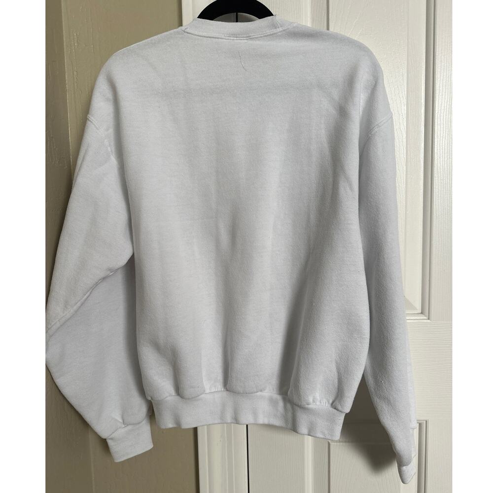 Vintage 90s SeaWorld Penguin Graphic Sweatshirt - Jerzees NuBlend -‎ Size Medium - Picture 7 of 7